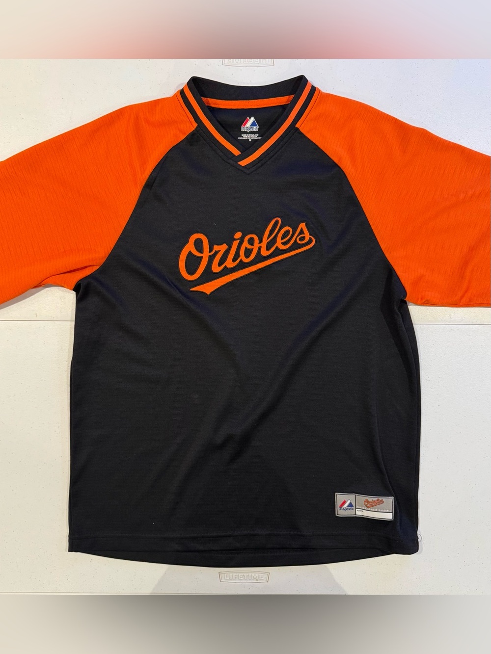 Majestic Baltimore Orioles MLB Baseball shirt size medium